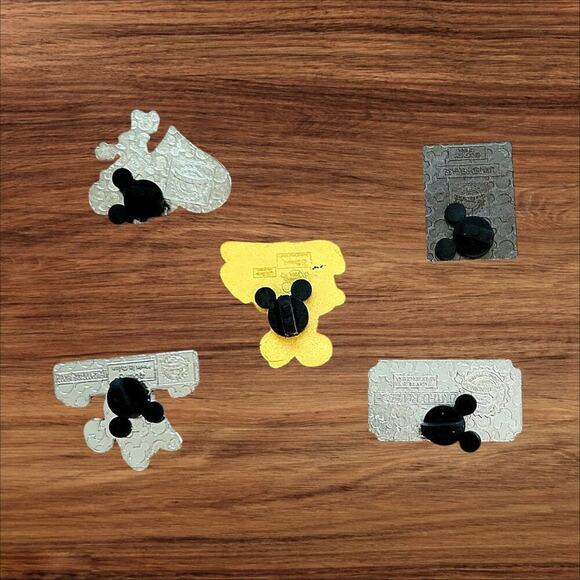 5 Minnie Mouse Disney Parks Trading Pins, Plus 2 Bonus Pins - Picture 2 of 2